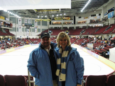 Pat & Audrey at Qwest Arena